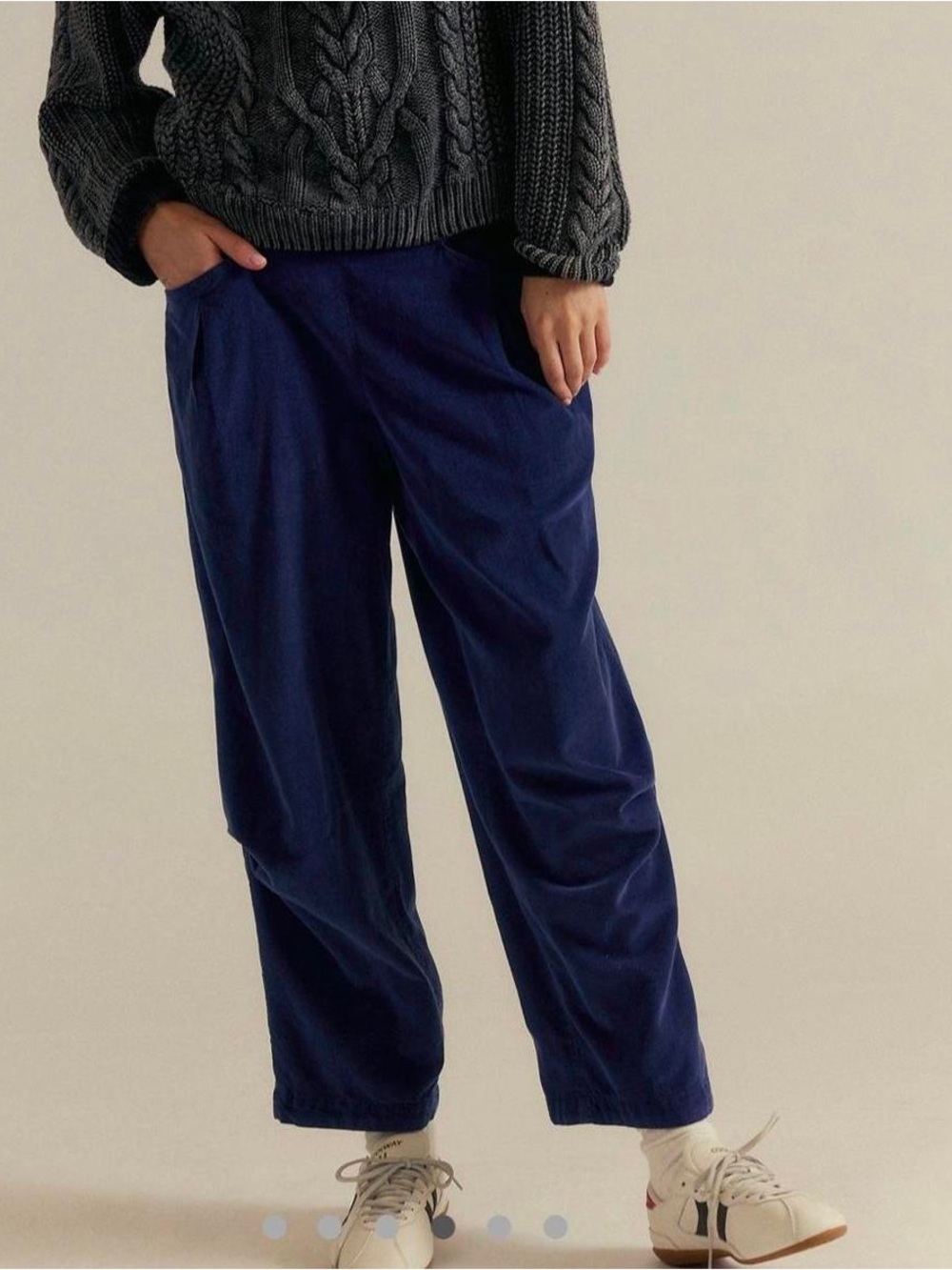 NWT Free People We The Free 
Nice Choice LIGHTWEIGHT Corduroy Pull-on Pant XS-S